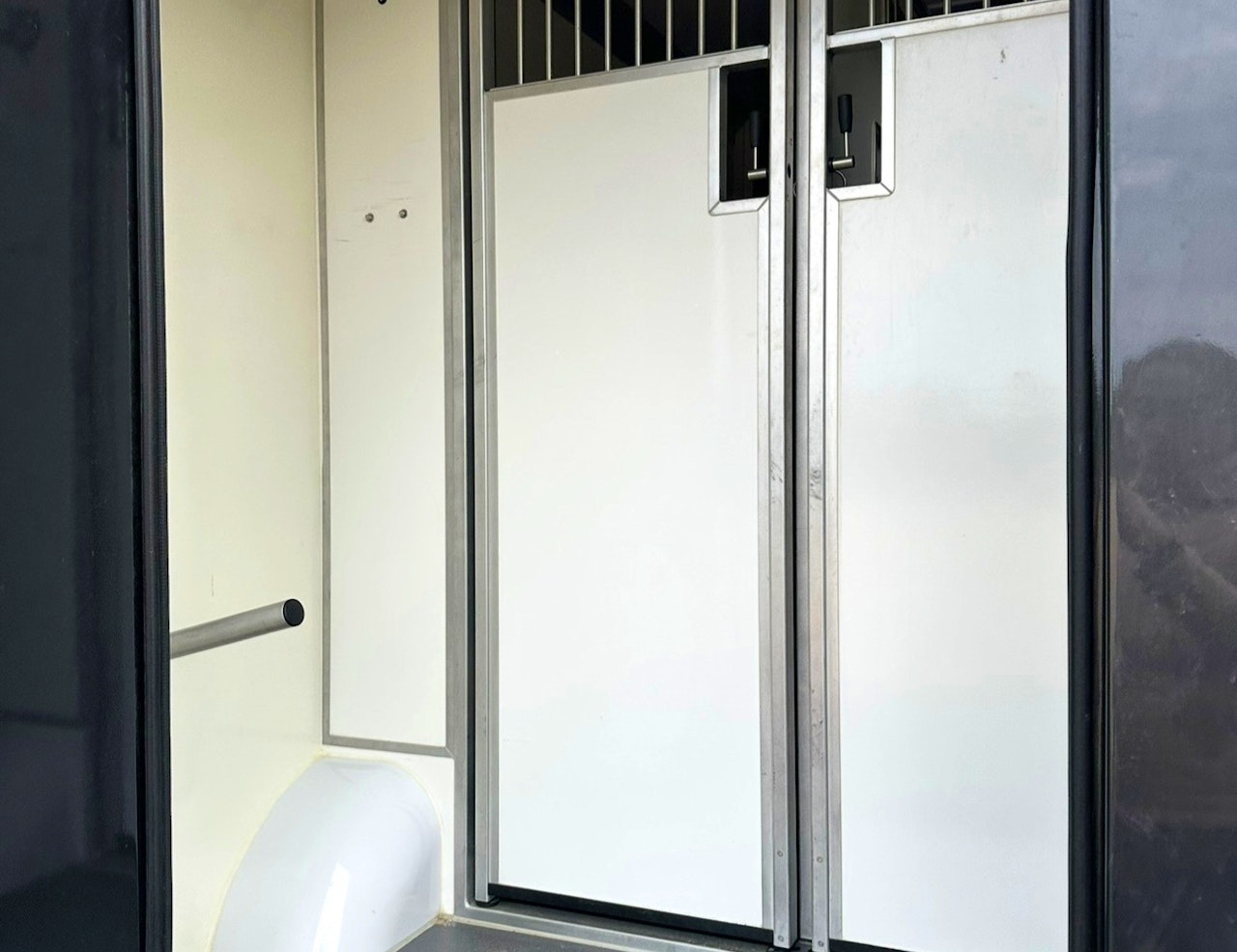 Intérieur stalles du camion